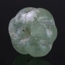 Ancient iridescent monochrome glass bead
